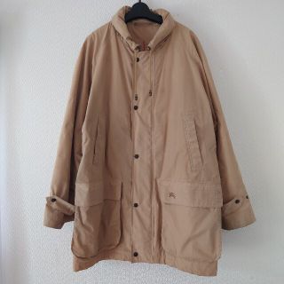 バーバリー マウンテン パーカー コート ベージュ ノバチェック イングランド