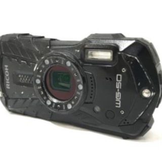 ★動作確認済み/付属品完品★RICOH リコー WG-50 本格防水(コンパクトデジタルカメラ)