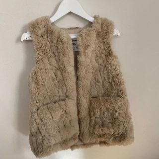 ザラキッズ(ZARA KIDS)のZARA 120 ファーベスト ボアベスト(ジャケット/上着)