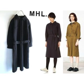 マーガレットハウエル2018AW 【ソフトフランネル ワンピース