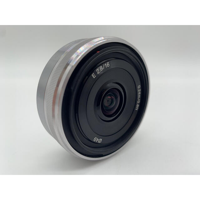 ☆良品【SONY】E 16mm F2.8 SEL16F28 単焦点 ソニー レンズ(単焦点)