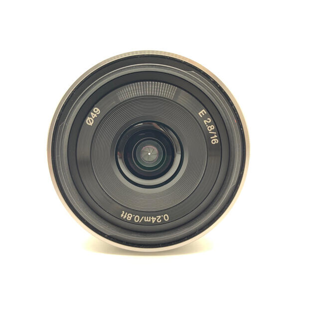 ☆良品【SONY】E 16mm F2.8 SEL16F28 単焦点 ソニー