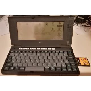 エヌイーシー(NEC)のNEC モバイルギア MC-R300 　32MB CF&カードリーダー付(ノートPC)