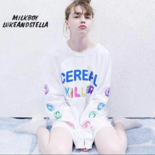 ミルクボーイ(MILKBOY)のMILKBOY ミルクボーイ　シリアルキラーTEE 長袖 ロンT長袖 新品未開封(Tシャツ/カットソー(七分/長袖))