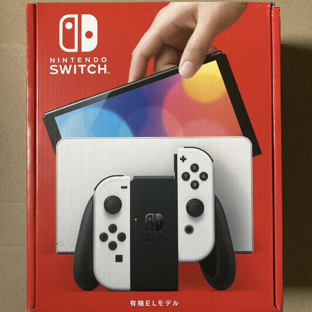ゲームソフト/ゲーム機本体任天堂 Nintendo Switch 有機ELモデル ホワイト 本体 白