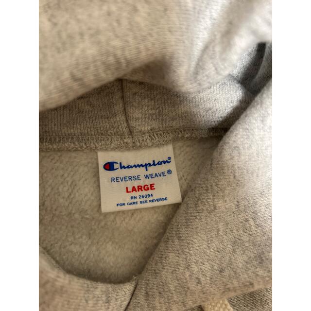 Champion(チャンピオン)のchampion パーカー グレー メンズのトップス(パーカー)の商品写真