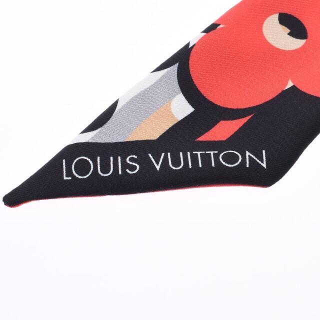 LOUIS VUITTON(ルイヴィトン)のルイヴィトン  バンドーBB ポップモノグラム スカーフ 赤/黒/白/グレ レディースのファッション小物(バンダナ/スカーフ)の商品写真