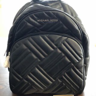 マイケルコース(Michael Kors)のマイケルコース　バックパック　未使用　黒(リュック/バックパック)