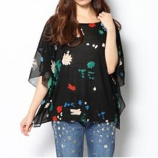 ツモリチサト(TSUMORI CHISATO)のぽんぽんキツネTシャツ　ツモリチサト  (Tシャツ(半袖/袖なし))