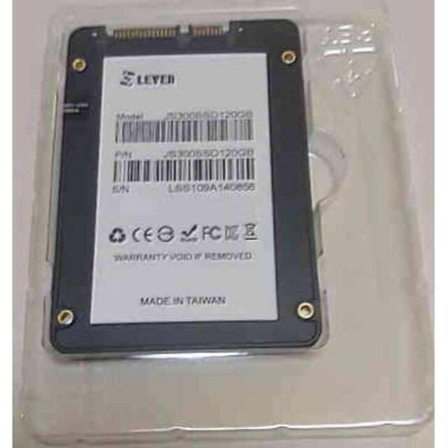 ◆(送料込)新品LEVEN JS300SSD120GB 内蔵型SSD◆ スマホ/家電/カメラのPC/タブレット(PCパーツ)の商品写真