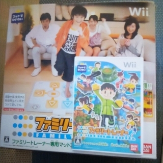 Wii Wii ファミリートレーナーの通販 By 輝女 S Shop ウィーならラクマ