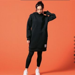 カルバンクライン(Calvin Klein)の値下げ！新品 Calvin Klein パーカーワンピース(ミニワンピース)