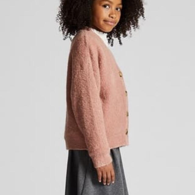 UNIQLO(ユニクロ)の新品 UNIQLO ユニクロ カーディガン 100cm キッズ/ベビー/マタニティのキッズ服女の子用(90cm~)(カーディガン)の商品写真