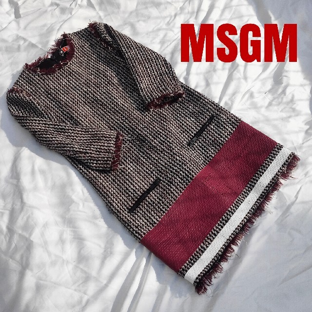 MSGM ♡ ツイードワンピース | www.jarussi.com.br