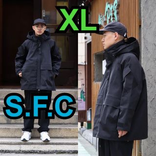 ワンエルディーケーセレクト(1LDK SELECT)のStripes For Creative MILITARY PARKA XL 黒(マウンテンパーカー)