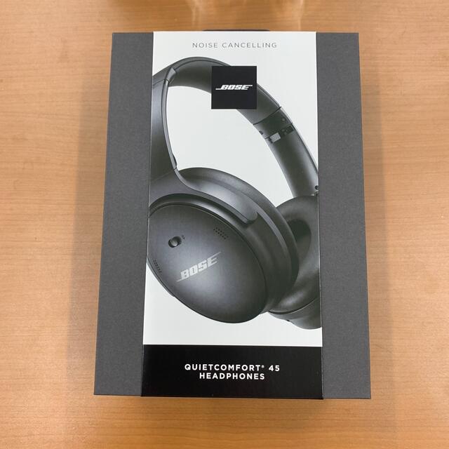 BOSE QUIETCOMFORT 45 BLACK 新品未開封