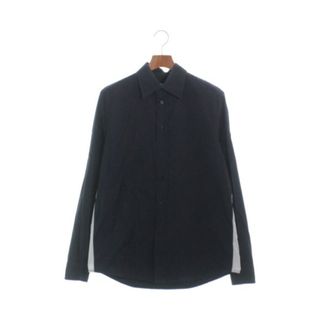 マルニ(Marni)のMARNI マルニ カジュアルシャツ 46(M位) 紺x白 【古着】【中古】(シャツ)