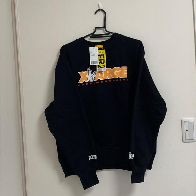 XLARGE x FR2 Crew Neck Sweat Black M