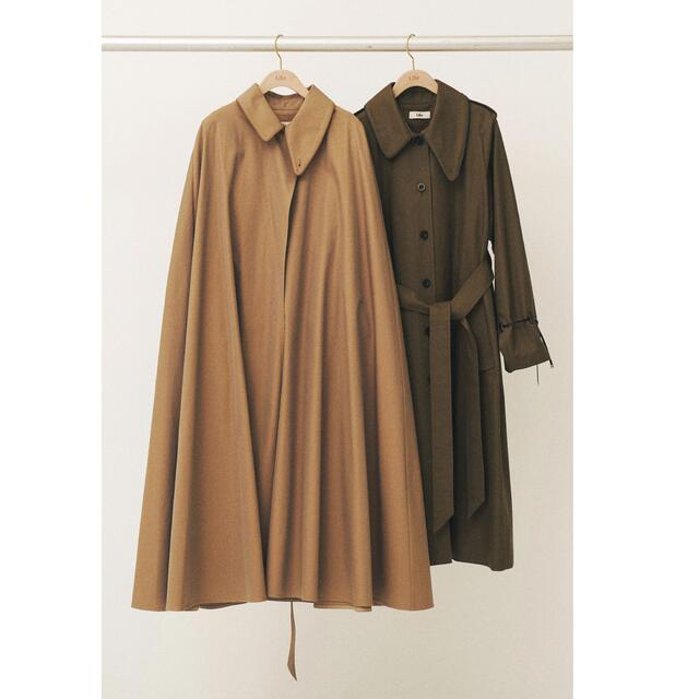 uhr Handsome Cape Coat ウーア　トレンチコート レディースのジャケット/アウター(トレンチコート)の商品写真