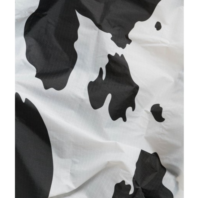 UNITED ARROWS(ユナイテッドアローズ)のBAGGU BABY エコバッグ　ホワイト　カウ　牛　ブラック　黒　白　アニマル レディースのバッグ(エコバッグ)の商品写真