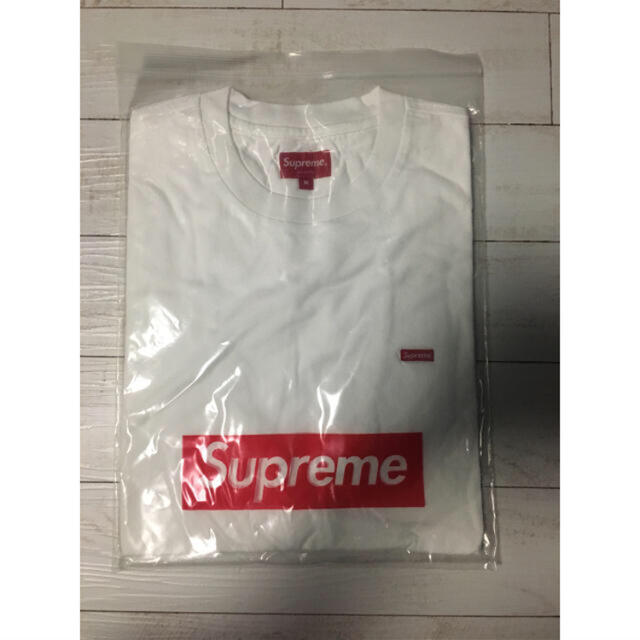 WhiteサイズSupreme 19ss Small Box Logo Tee White M