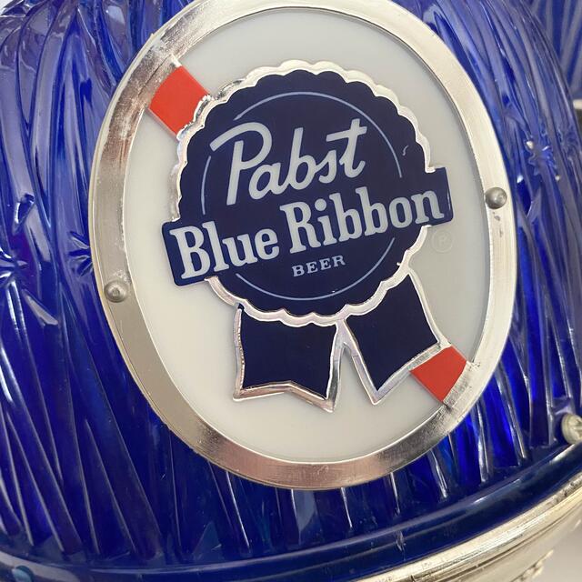 Pabst Blue Ribbon 照明 パブスト ブルーリボンライト ランプ インテリア/住まい/日用品のライト/照明/LED(天井照明)の商品写真