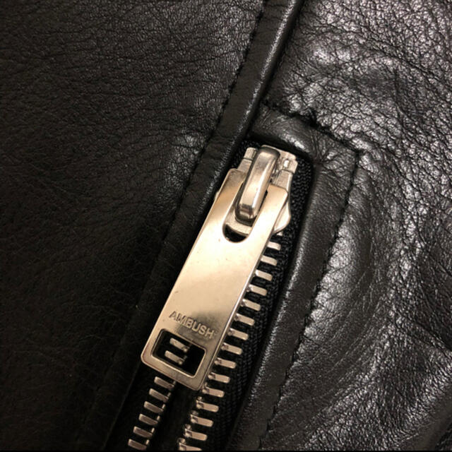 AMBUSH(アンブッシュ)のambush ライダース　size1 メンズのジャケット/アウター(ライダースジャケット)の商品写真