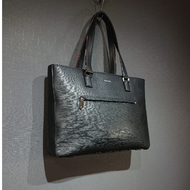 Paul Smith - ポールスミス クラシックエンボス レザートートバッグの