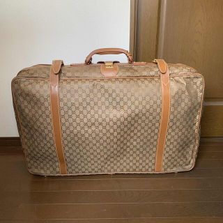 グッチ(Gucci)のオールド グッチ トラベルバッグ 旅行バッグヴィンテージ (スーツケース/キャリーバッグ)