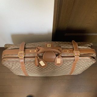 Gucci - オールド グッチ トラベルバッグ 旅行バッグヴィンテージ の