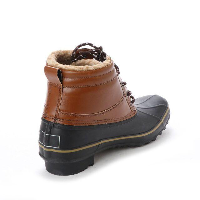 【新品 未使用】防寒ブーツ ボア メンズ ブラウン 28.0cm JW217 メンズの靴/シューズ(長靴/レインシューズ)の商品写真