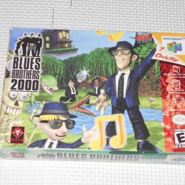 NINTENDO 64 - N64★BLUES BROTHERS 2000 海外版 端子清掃済み