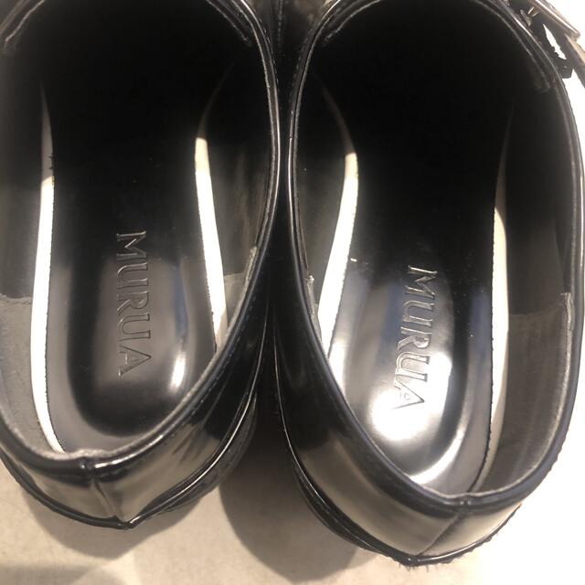 MURUA(ムルーア)のMURUA / GOODS ベロアソールローファー　厚底 レディースの靴/シューズ(ローファー/革靴)の商品写真