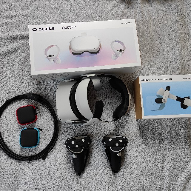 oculus quest2 128gbフルセット ほぼ未使用 海外ブランド www.toyotec.com