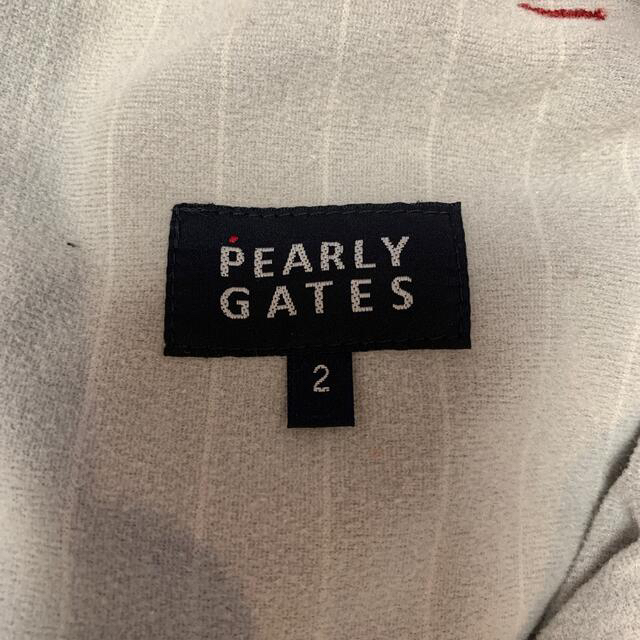 PEARLY GATES(パーリーゲイツ)のPEARLYGATES☆裏地付きポリエステルジャージ　2 スポーツ/アウトドアのゴルフ(ウエア)の商品写真