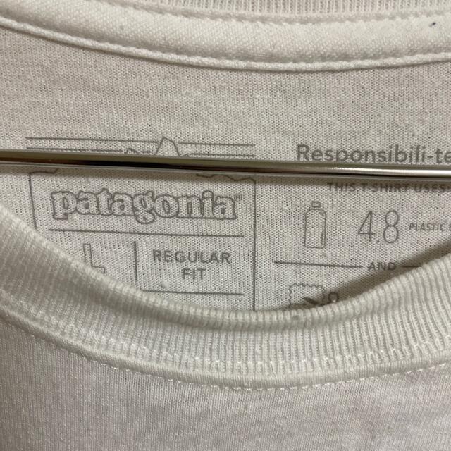 patagonia(パタゴニア)のパタゴニア　Tシャツ　L レギュラーフィット メンズのトップス(Tシャツ/カットソー(七分/長袖))の商品写真