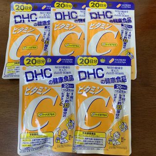 ディーエイチシー(DHC)のDHC＊ビタミンC 20日分/5袋セット(ビタミン)