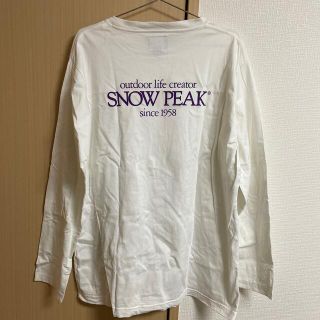 スノーピーク(Snow Peak)のスノーピーク　長袖Tシャツ　XL(Tシャツ/カットソー(七分/長袖))