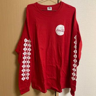 コカコーラ(コカ・コーラ)のフルーツオブザルーム×コカコーラ　Tシャツ　XL(Tシャツ/カットソー(七分/長袖))