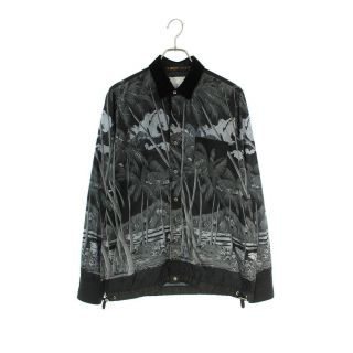 サカイ　sacai　21ss　タイプライターグログランシャツ　新品　切替シャツ