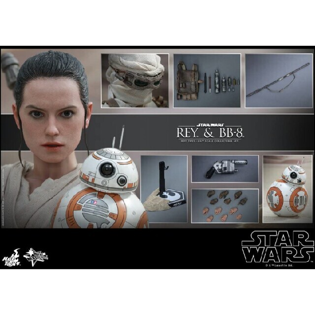 スター・ウォーズ/フォースの覚醒』レイ&BB-8(2体セット)の スター・ウォーズ/フォースの覚醒』レイ&BB-8(2体セット)の