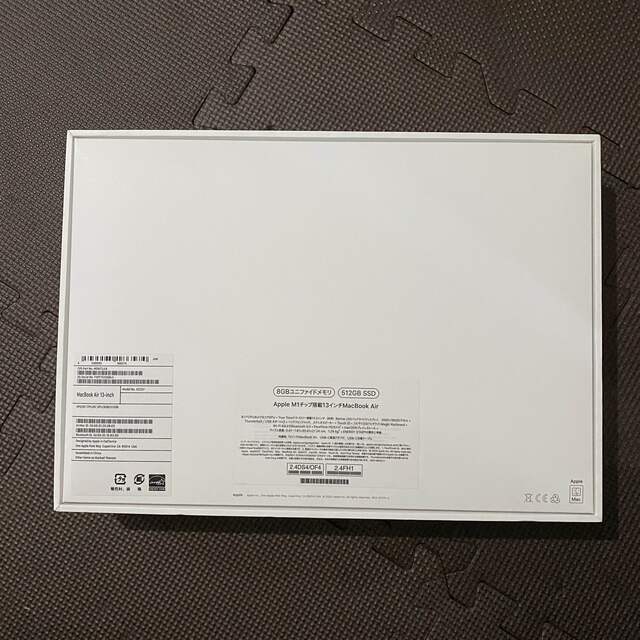 【新同美品】MacBook Air 2020 M1 512GB/ 8GB