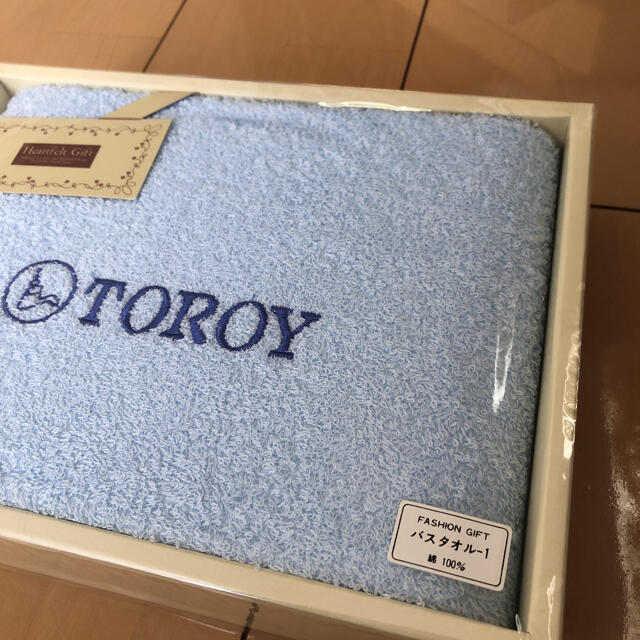 TOROY(トロイ)の【新品未使用品】バスタオル インテリア/住まい/日用品の日用品/生活雑貨/旅行(タオル/バス用品)の商品写真