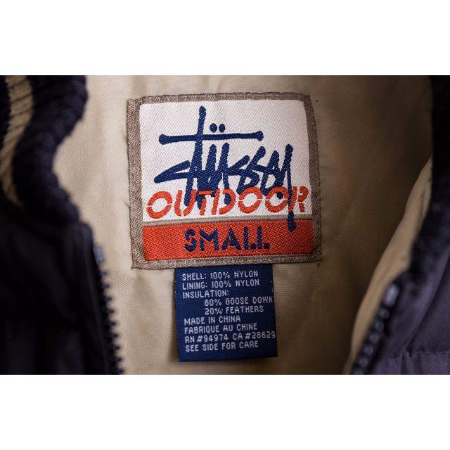 STUSSY(ステューシー)のSTUSSY 肉厚ダウンジャケット Sサイズ BK メンズのジャケット/アウター(ダウンジャケット)の商品写真