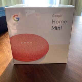 グーグル(Google)のGoogle Home Mini スマートスピーカー　コーラル(スピーカー)