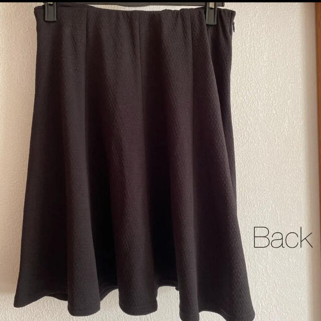 【美品】any SiS  スカート ブラック レディースのスカート(ひざ丈スカート)の商品写真