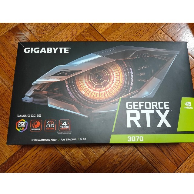 Gigabyte GeForce RTX 3070 非LHR - NO LHRPC/タブレット