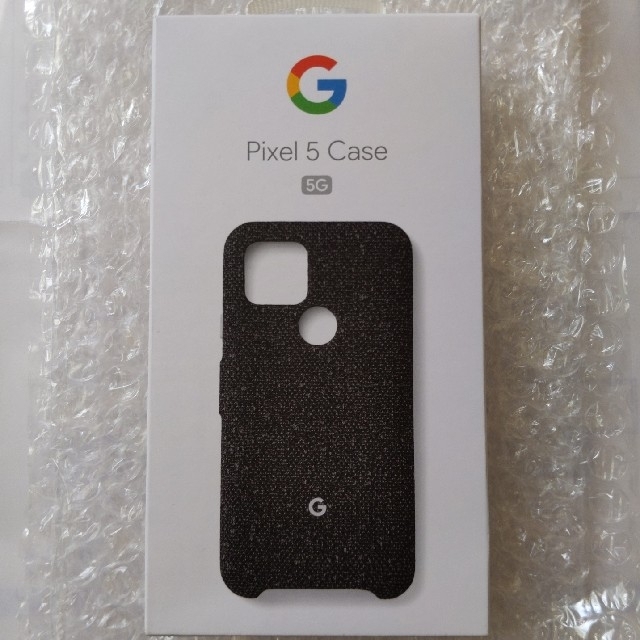 Google Pixel(グーグルピクセル)の未開封 Pixel 5 純正ファブリックケース スマホ/家電/カメラのスマホアクセサリー(Androidケース)の商品写真