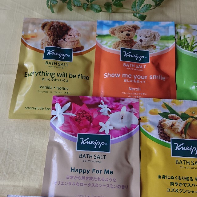 Kneipp(クナイプ)のクナイプバスソルト 8P詰め合わせ コスメ/美容のボディケア(入浴剤/バスソルト)の商品写真