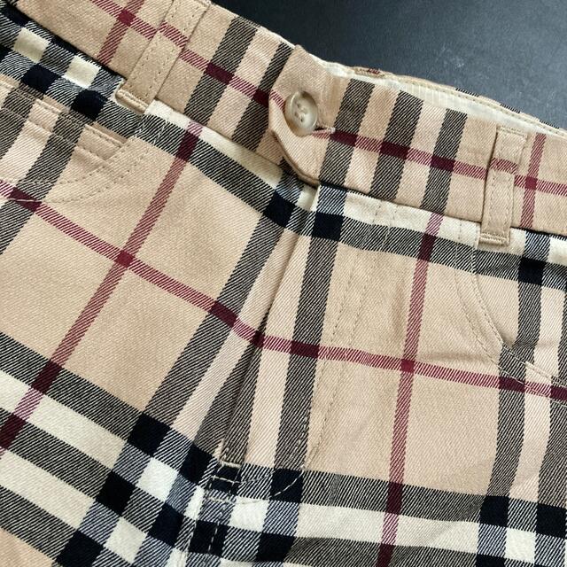 BURBERRY(バーバリー)のバーバリー　子供用チェックパンツ キッズ/ベビー/マタニティのキッズ服女の子用(90cm~)(パンツ/スパッツ)の商品写真